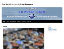 Tablet Screenshot of crystalfair.com